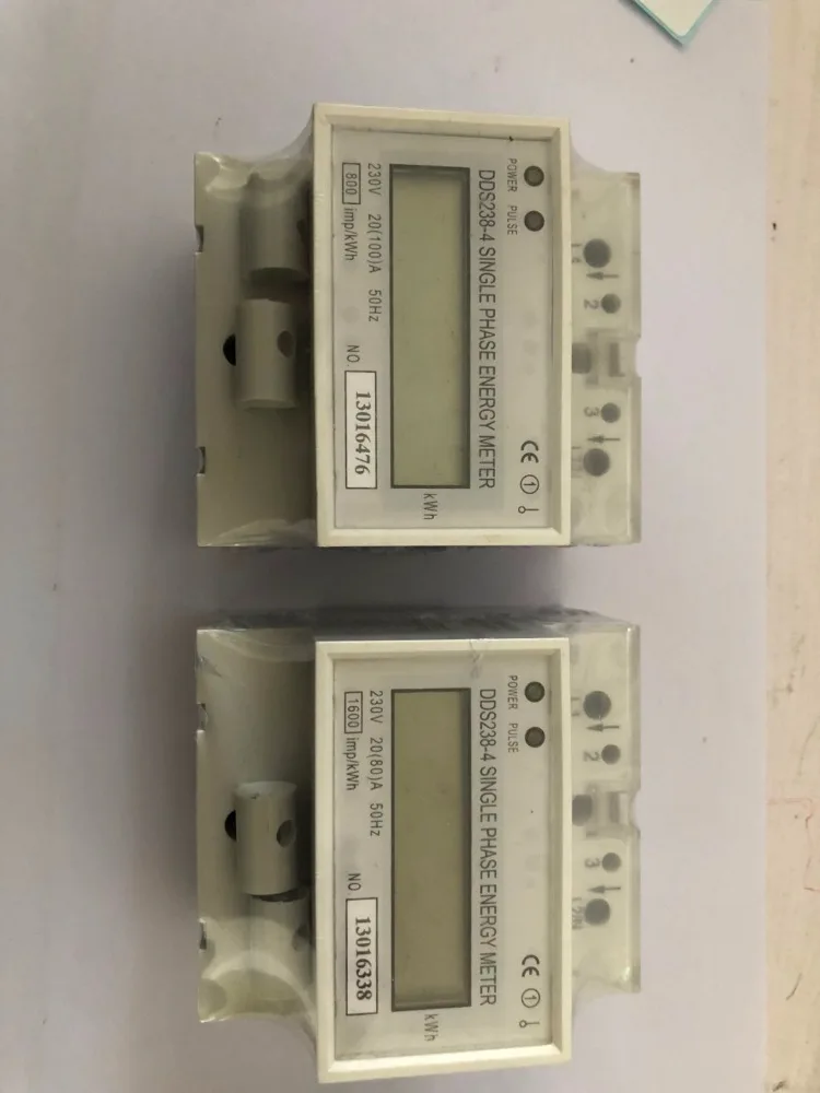

DDS238-4 230V 20(100)A 50Hz single phase LCD Display DIN-rail Type digital watt Hour kWh Meter Energy meter tester monitor