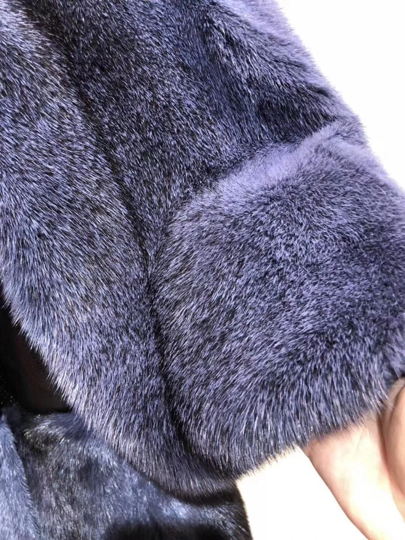 Роскошная женская накидка abrigos mujer inviemo, Высококачественная женская накидка из меха норки, восхитительная накидка из натурального меха, зимнее пальто, элегантное пальто из норки