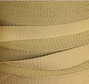 

Wholesale price! 38mm, 50Yards Diy Rice white knitted ribbons belt canvas bag webbing, bag luggage ribbons