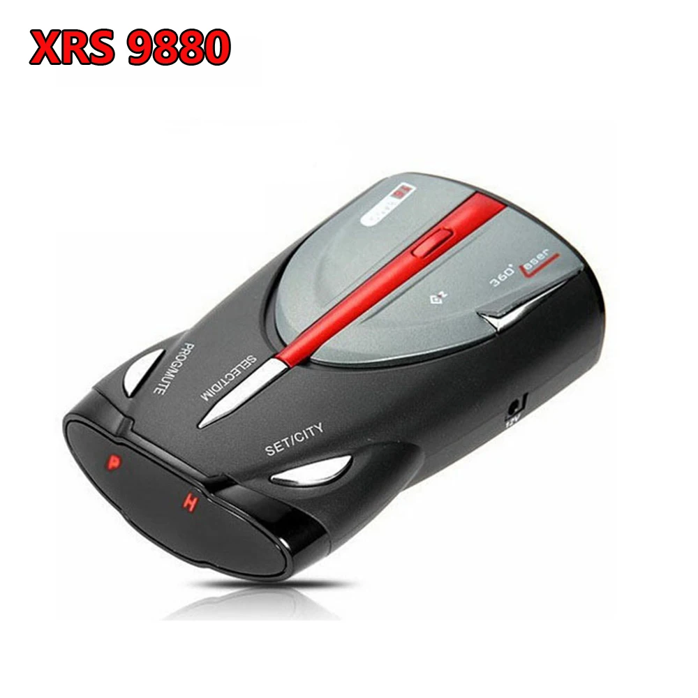 Upgraded 360 Degree Car 16 Band GPS Laser Detection Function Voice Alert Radar Detector Cobra XRS9880 Laser Anti Radar Detector photo