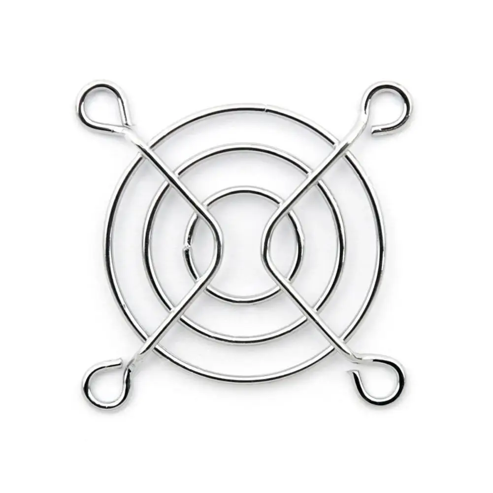 

2pcs/set 50mm Net Metal Steel Grill Protector Iron Mesh Cover Computer Cooling Fan Protection Net Cover