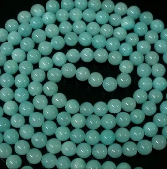 

FREE SHIPPING ddh003601 48inch Chinese Tibet Baby Blue stone Beads Long Necklace