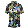 Camisa hawaiana para hombre, camisa Casual para hombre, camisa de playa con estampado masculino, manga corta, 2022 nueva marca de moda asiática SizeM-5XL ► Foto 2/6