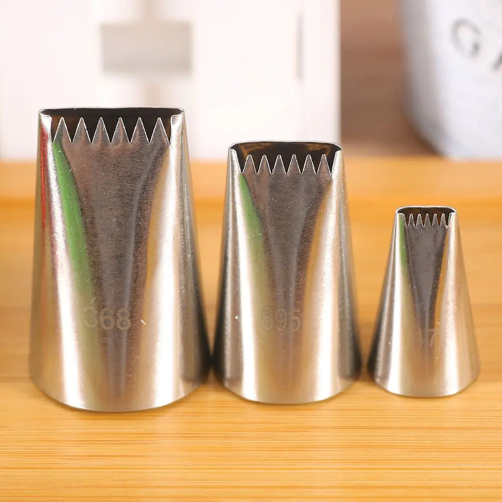 

3pcs set Basket Weave Tips Icing Piping Nozzle Tips Stainless Steel Writing Tube Nozzle Baking & Pastry Tools Fondant Cake Decor