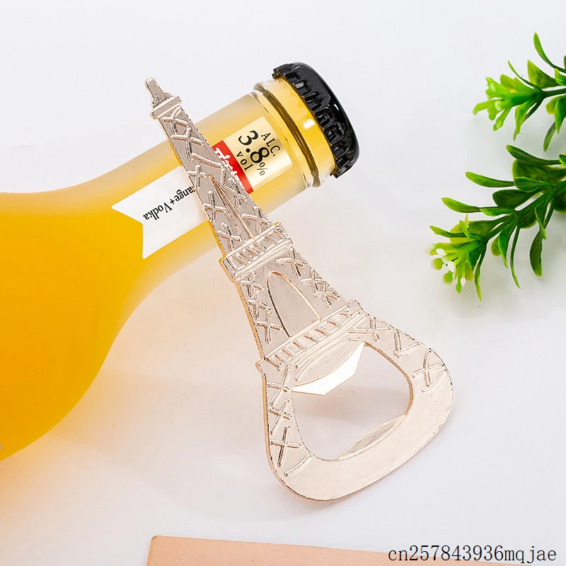 

100 шт Эйфелева башня открывалка для бутылок Свадебная вечеринка свадебный подарок подарки для гостей