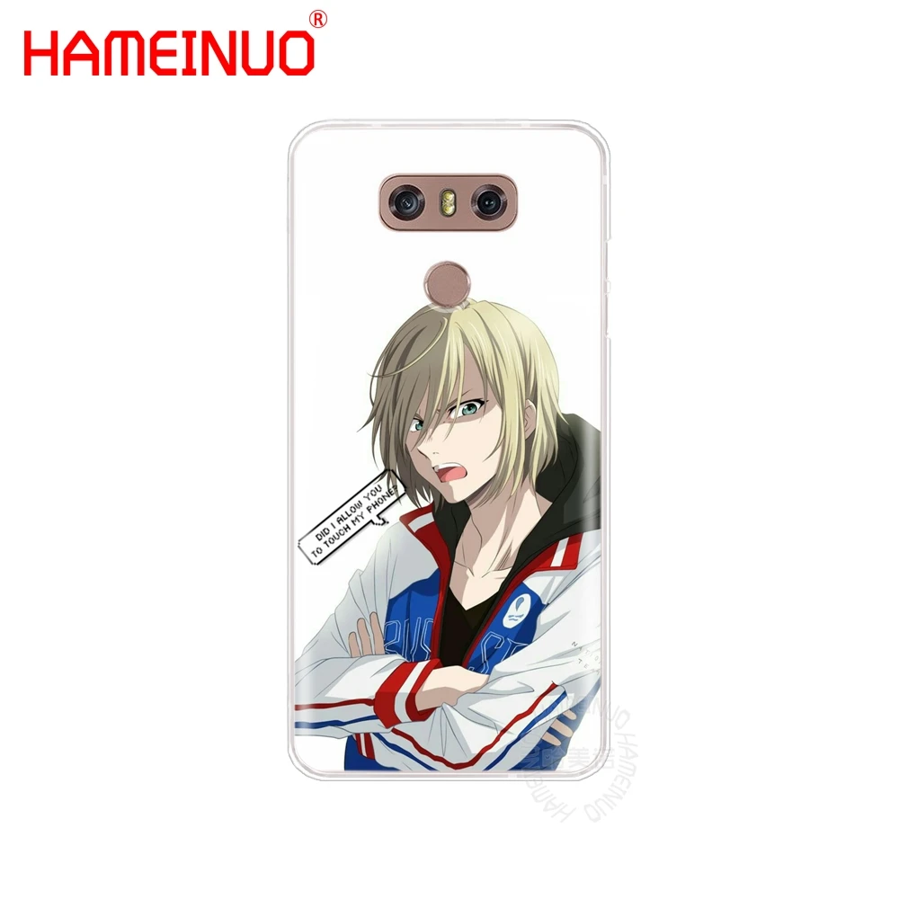 HAMEINUO yuri on ice history maker чехол для телефона LG G6 MINI G5 K10 M250N M250 2017 2016 X POWER 2|Бамперы| |
