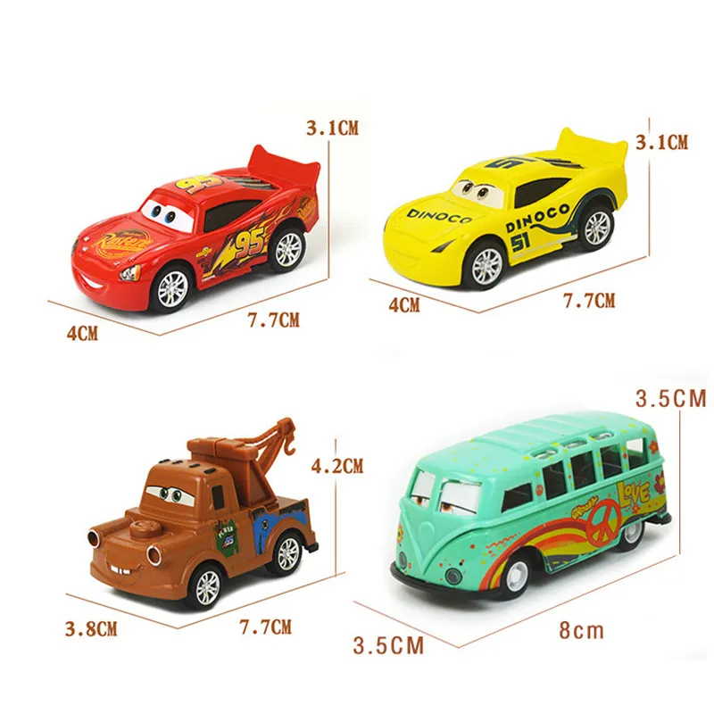 Disney Pixar Cars 3 1:55 McQueen Cruz Ramirez Mater Diecast Metal Alloy Model Toy Cars Pixar Cars 3 Mini Toys For Kids 4Pcs/Set Disney Pixar Cars 3 1:55 McQueen Cruz Ramirez Mater Diecast Metal Alloy Model Toy Cars Pixar Cars 3 Mini Toys For Kids 4Pcs/Set
