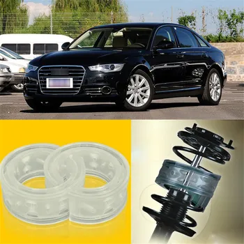 

2pcs Super Power Front Shock Absorber Coil Spring Cushion Buffer For Audi A6 A6L