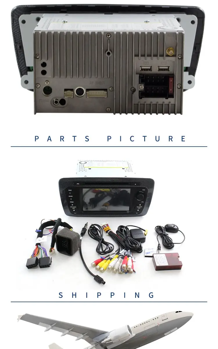 Cheap LJHANG Android 6.0 Car DVD Player for Seat Ibiza 6J 2009 2010 2011 2012 2013 WIFI Multimedia 2 Din Car radio Stereo autoaudio fm 6