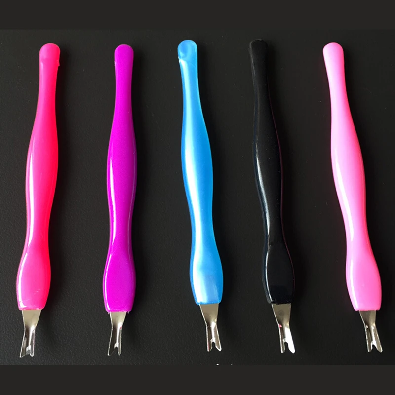Professional Nail Peeling Fork Cuticle Pushers Removal Exfoliating Fork