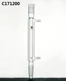 

C171200 ,Condenser, Distillation, Joints:14/20, Jacket Height:200mm, Column Overall Height:280mm, Hose connection:8mm