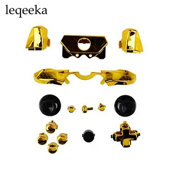 

10 sets /lot Bumpers Triggers Buttons Dpad LB RB LT RT for Xbox One Elite Controller Chrome Gold