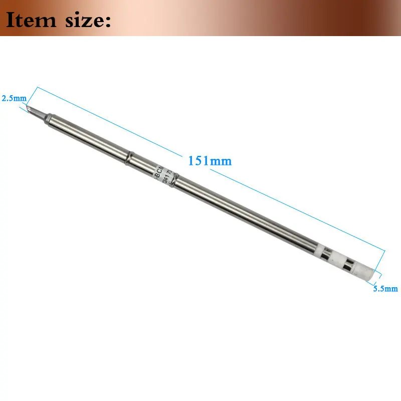 1 шт. T12-BCM2 Замена паяльника наконечник для Hakko форма 2BC PCB ремонт продукта