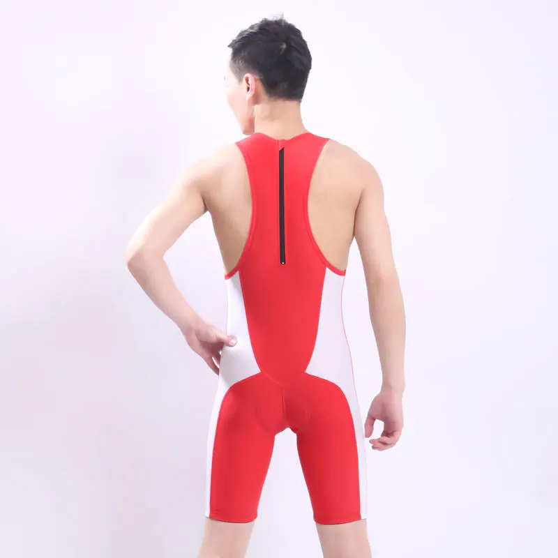

Professional Women and man Swimsuit One Piece Swimwear With Shorts Sports Racing Training Tights Bodybuilding Bathing Suit