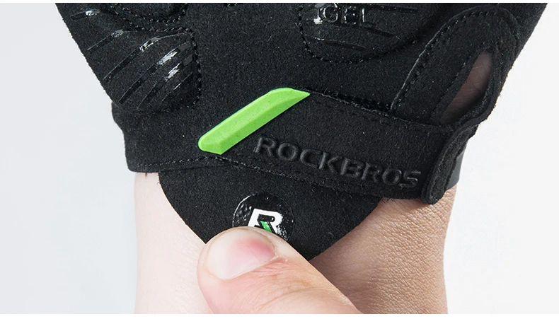 ROCKBROS перчатки для велоспорта с половинным пальцем анти-шок дышащая одежда MTB для велосипедистов спортивные перчатки эластичные для Мужчин велосипедные аксессуары bmx