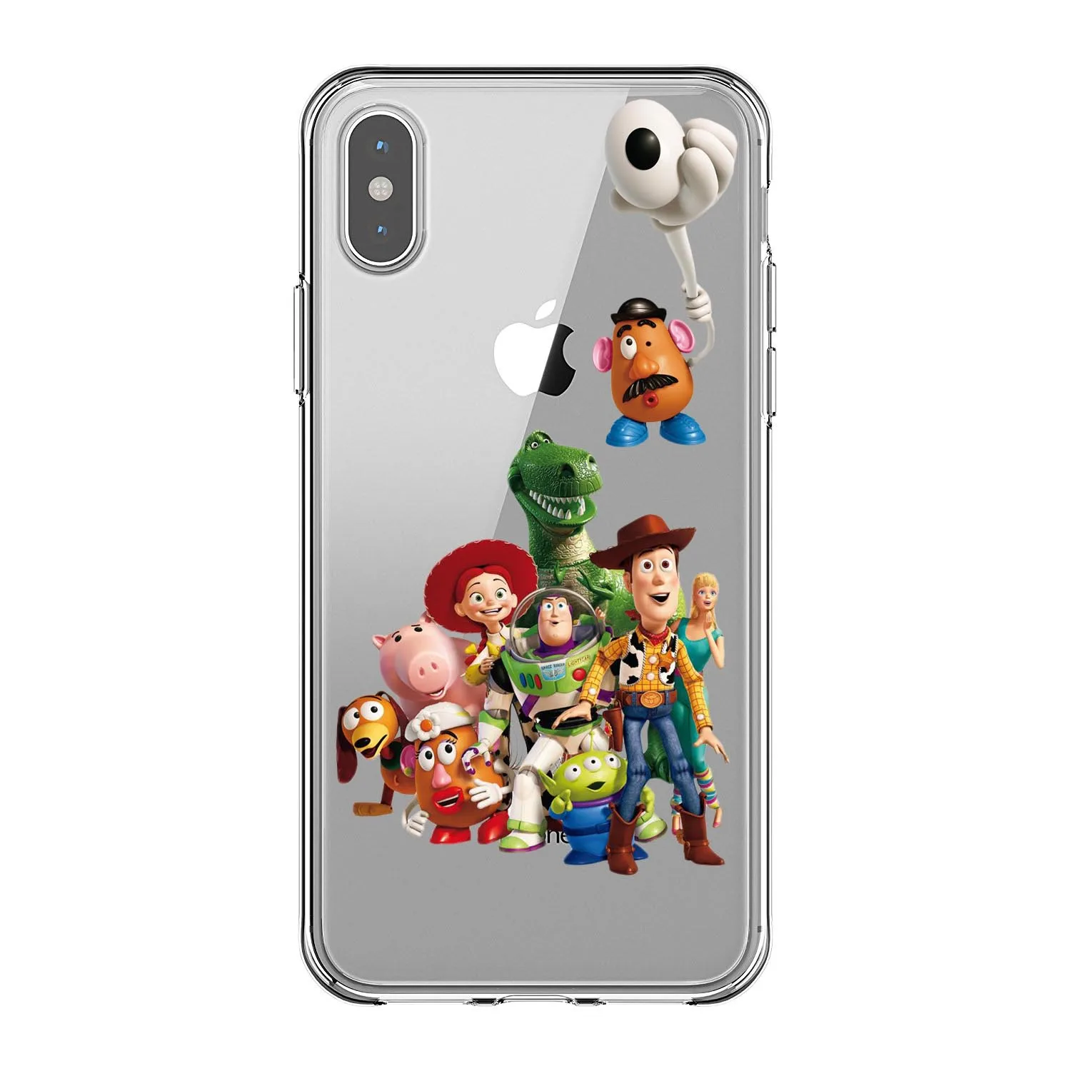 Cowboy Woody Buzz Lightyear Toy Story Мягкие силиконовые чехлы для телефонов из ТПУ для iPhone X 5 5S SE 6 6S Plus 7 8 Plus XS XR XS MAX - Цвет: TPU