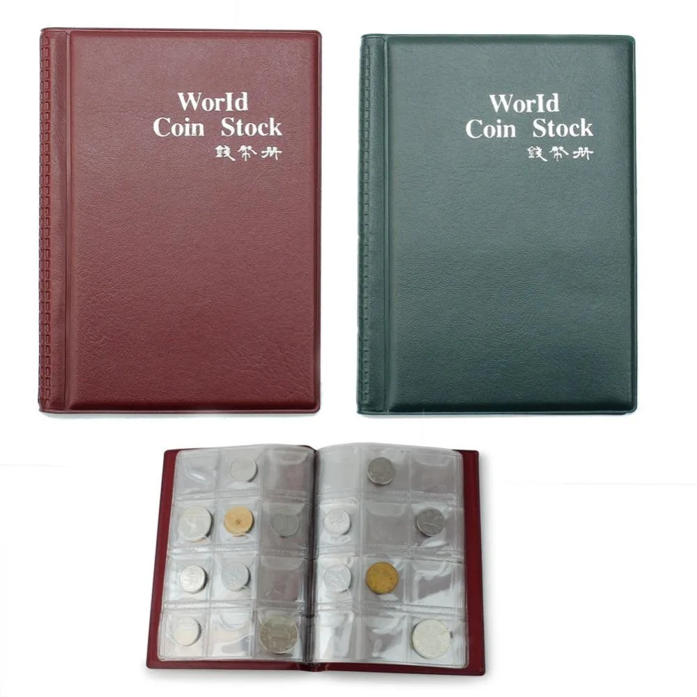 2016 New Money Penny Pockets Collection Books 120 Coins Holders Collecting Storage Album Book ...