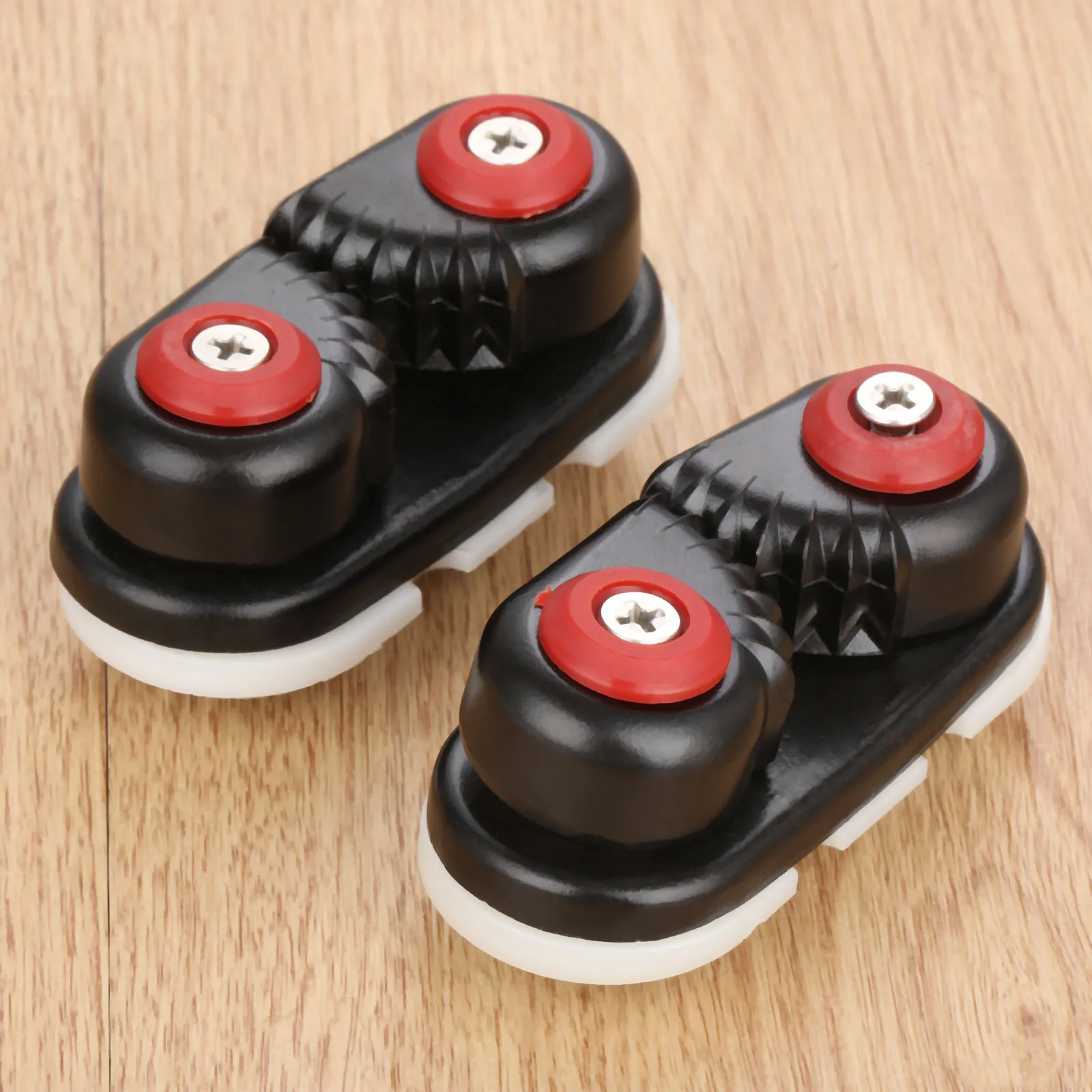 2 Pcs Anodized Aluminium Boat Sailing Ball Bearing Cam Cleat Cleats Matic Fairlead Marine Sailing Kayak Canoe Dinghy Accessories 2 Pcs Anodized Aluminium Boat Sailing Ball Bearing Cam Cleat Cleats Matic Fairlead Marine Sailing Kayak Canoe Dinghy Accessories