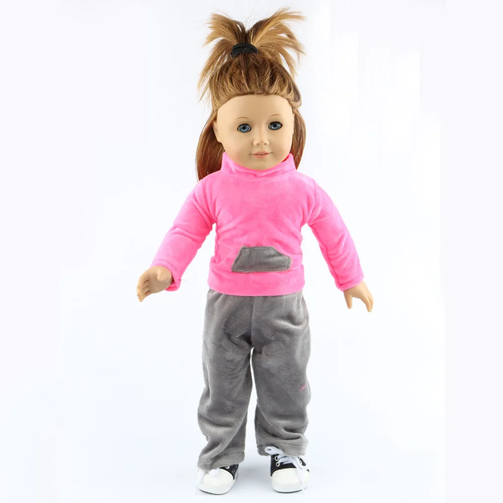 18 inch American girl dolls clothes manually white wedding dresses children Christmas gift free shipping W08