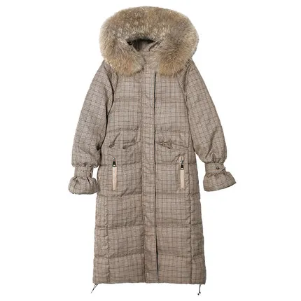 Женская Стеганая куртка abrigos mujer invierno теплое толстое длинное пальто с подкладкой