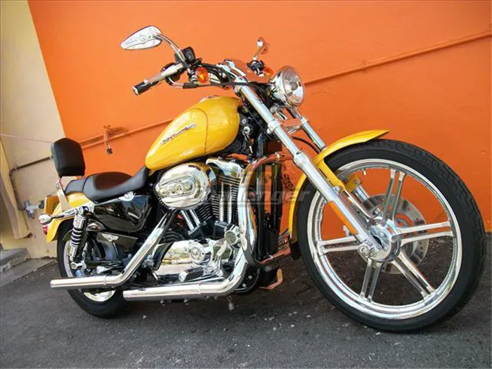Для Harley Sportster защита двигателя XL1200 XL883 2004- шоссе защита двигателя Крушение Бар протектор