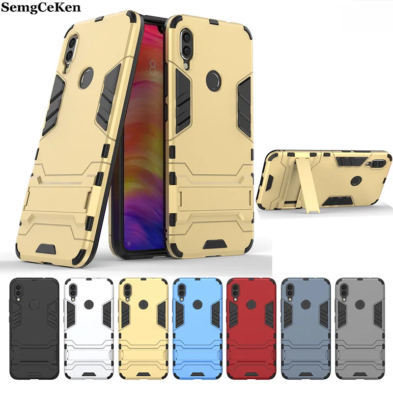 

SemgCeKen luxury original armor case for xiaomi redmi note 5 pro plus 6 a 7 7a 7s 5a 6a hybrid shockproof phone Hard back cover