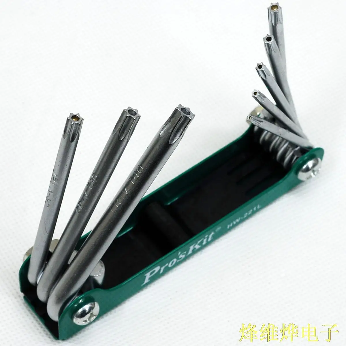 

8 sets of folding star-hole Plum hexagonal wrench set