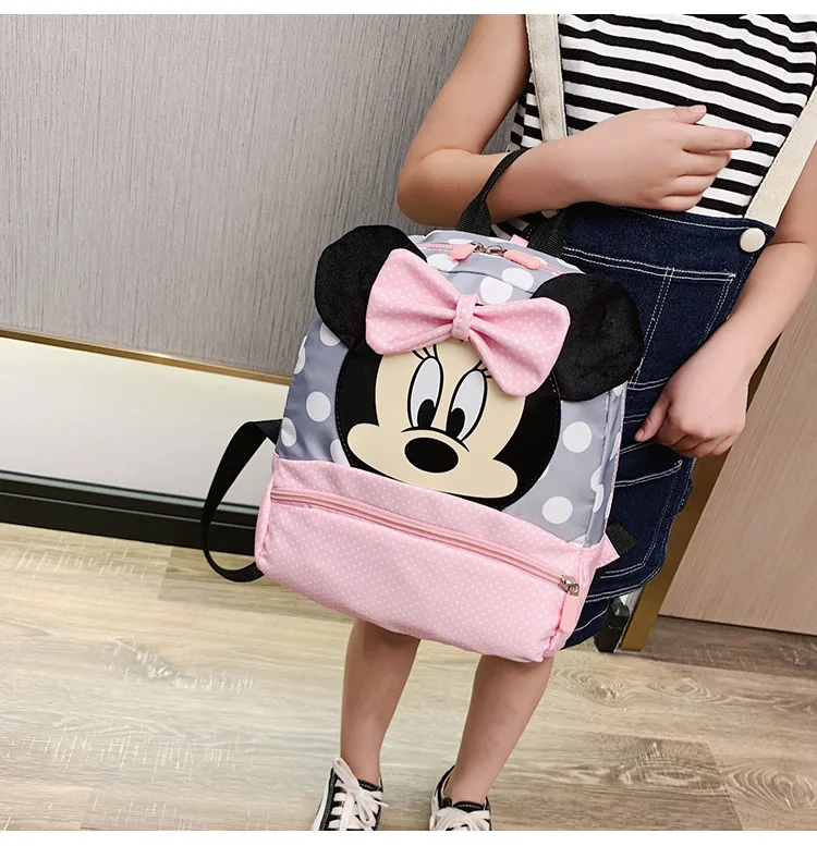 Mickey&Minnie Children Backpacks kindergarten Schoolbag Kids Backpack Children School Bags Baby Girls Boys Backpacks