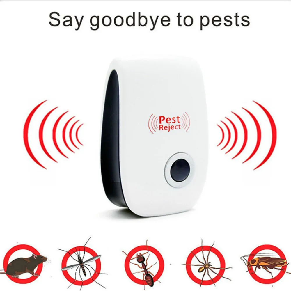 Ultra repelente de Pragas Assassino do Mosquito Venda Quente Multi purpose Rejeitar Eletrônico Rato Rato Repelente Anti Roedor Bug Rejeitar Ect 2 Cheap Lâmpadas p matar mosquito