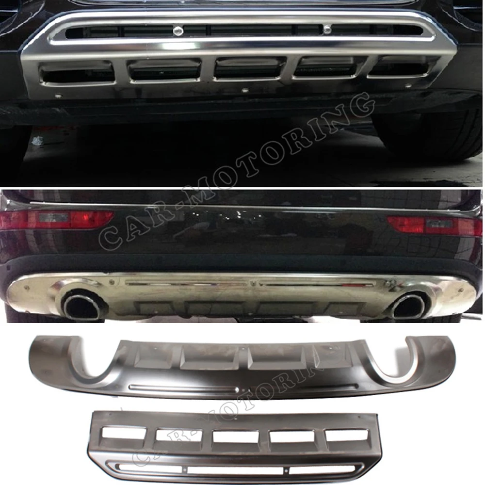 Задний бампер из нержавеющей стали для Audi Q5 2013|rear bumper|audi q5 bumperaudi |