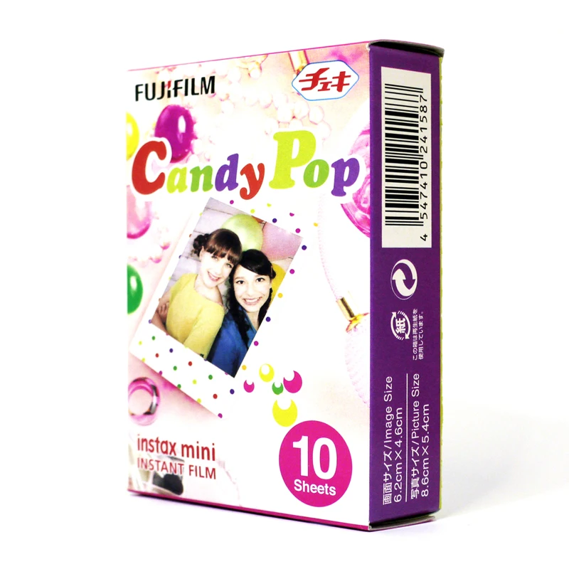 Fujifilm Instax Mini Candy Pop Instant 60 пленка для Fuji Mini 7 s 8 25 50 70 90 300 и поделиться SP-1, 2