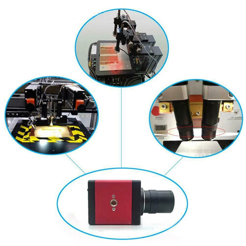 

EU/US Plug 14MP 1080P HD HDMI VGA Digital Video Industrial Microscope Camera Digital Microscope Tool Part Sets