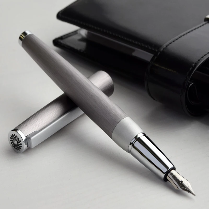 

Wancher High quality Fountain pen Full metal Medium Nib