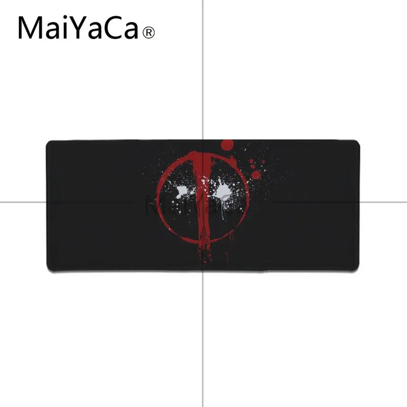 Высококачественный высокоскоростной новый коврик для мыши MaiYaCa Дэдпул Железный