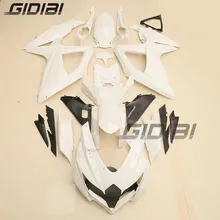 ABS Body Work Fairing Kit For Suzuki GSXR 600 GSXR750 K8 2008 2009 2010 Unpainted +4 Gift injection abs fairing kit for suzuki k8 gsxr 600 750 2008 2009 2010 blue lucky strike gsxr600 gsxr750 08 09 10 fairings x514