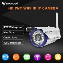 Vstarcam C7815WIP 720 P HD Беспроводной Пуля Wi-Fi Ip-камера Открытый Безопасности Водонепроницаемый ВИДЕОНАБЛЮДЕНИЯ Совместимость И Поддержка 128 Г TF карты