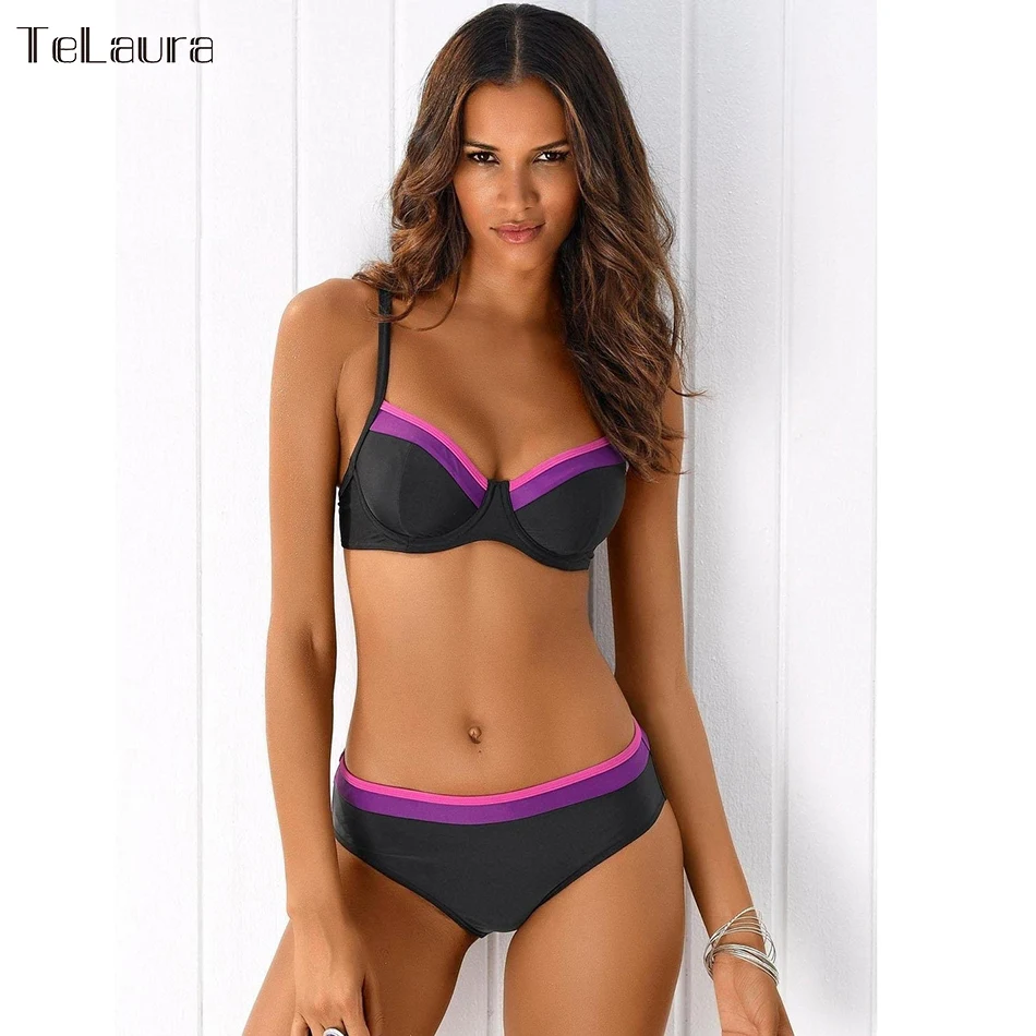 2018 New Sexy Bikini Women Swimwear Push Up Swimsuit Bathing Suit Plus Size Swimwear Biquinis Summer Beach Wear Swim Suit Female -