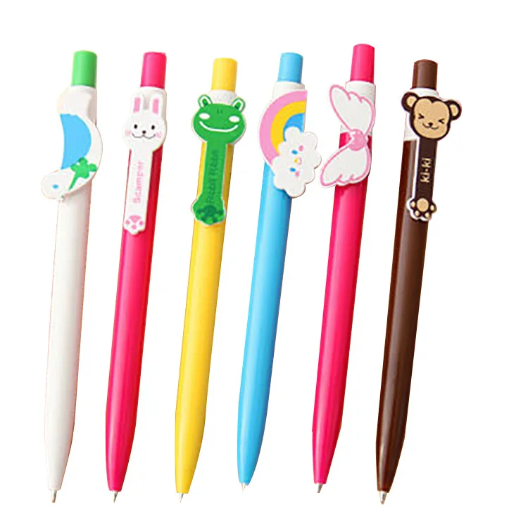 Creative wing Mini Ballpoint Pen Cute gel pen Signature Pen Escolar Papelaria School Office Stationery Supply Promotional Gift - Цвет: Random 1PCS