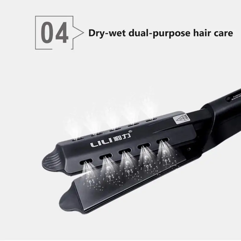 HS-1808, профессиональный электрический выпрямитель для волос, выпрямляющий утюжок для волос, паровой керамический паровой инструмент для укладки волос, 220 В