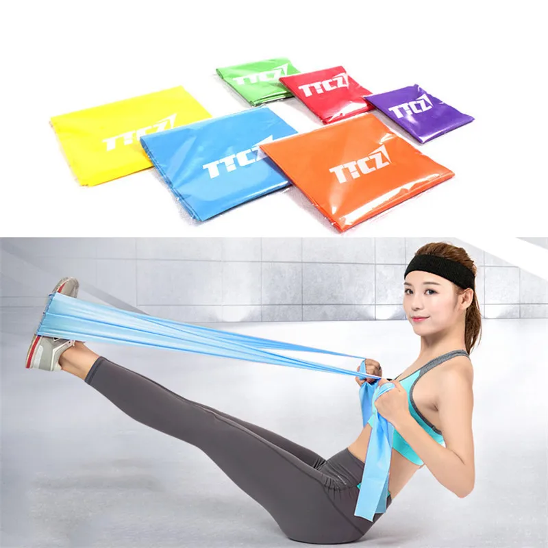 

2019 Hot Gym Fitness Equipment Strength Training Latex Elastic Resistance Bands Workout Crossfit Yoga Rubber Loops Sport Pilates