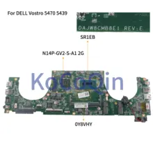 KoCoQin материнская плата для ноутбука DELL Vostro 5470 V5470 Core I7 Материнская плата CN-0Y8VHY 0Y8VHY DAJW8CMB8E1 N14P-GV2-S-A1 оперативная память 2 Гб