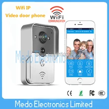 2015 New Wifi IP Video door phone for smartphone&tablets iso andriod app wireless video doorbell Access Control door intercom