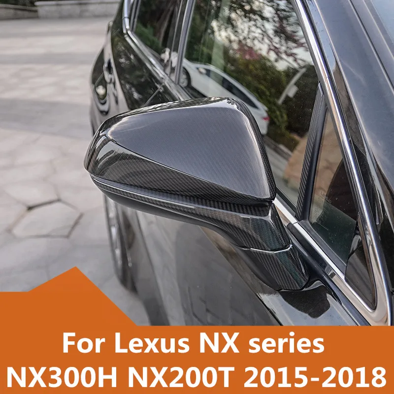 Для Lexus NX series NX300H NX200T 2015 2018 автомобильные чехлы для зеркала заднего вида Чехлы