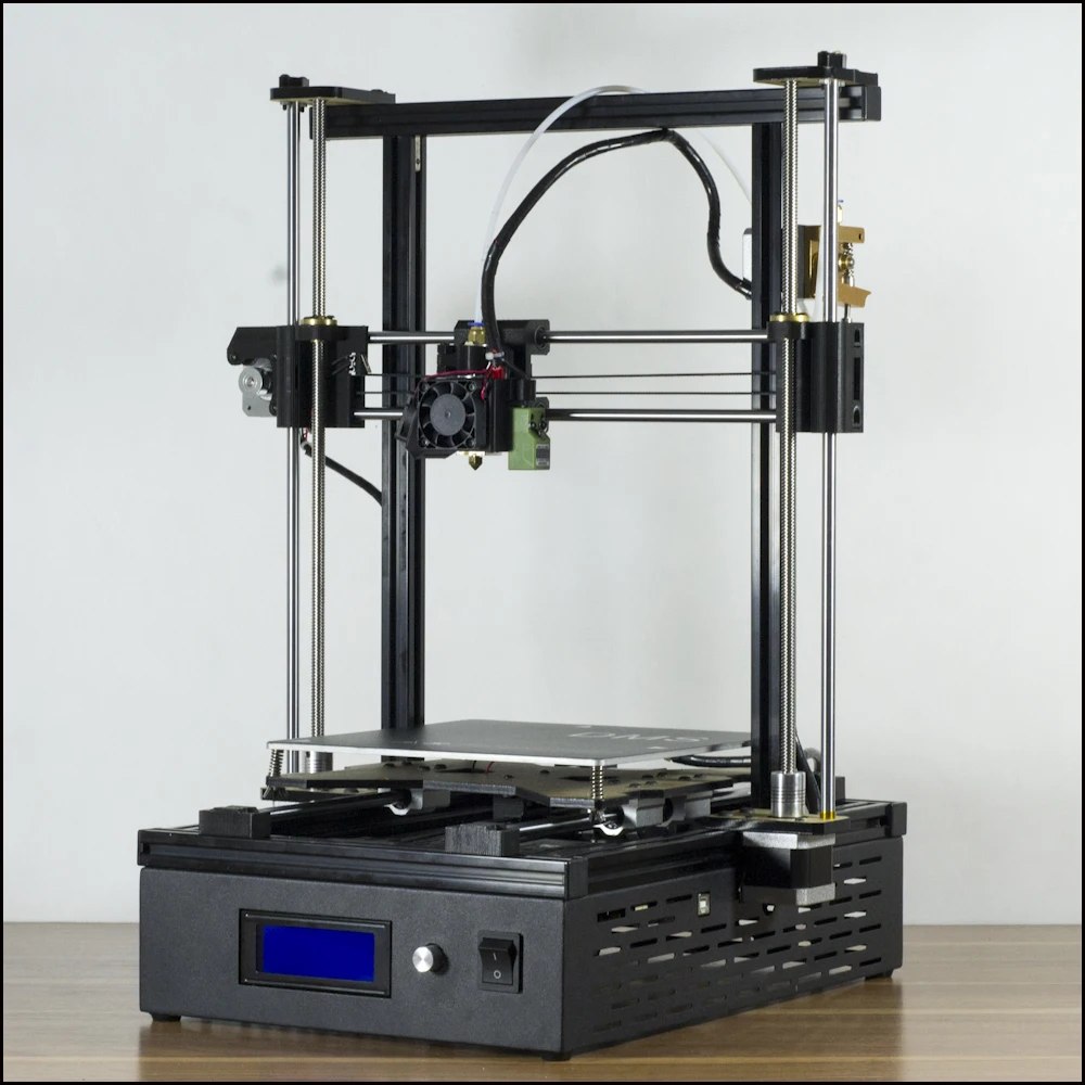 2017 New DMS DP5 200 200 270mm Auto leveling 3D Printer KIT 10 mins install 24V