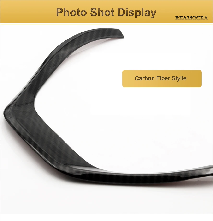 ABS Chromed Steering Wheel Cover Trim Frame Cover For BMW 3 Series F30 316i 318d 320d 1 Series F20 114i 116i 118i 2013+ (13)