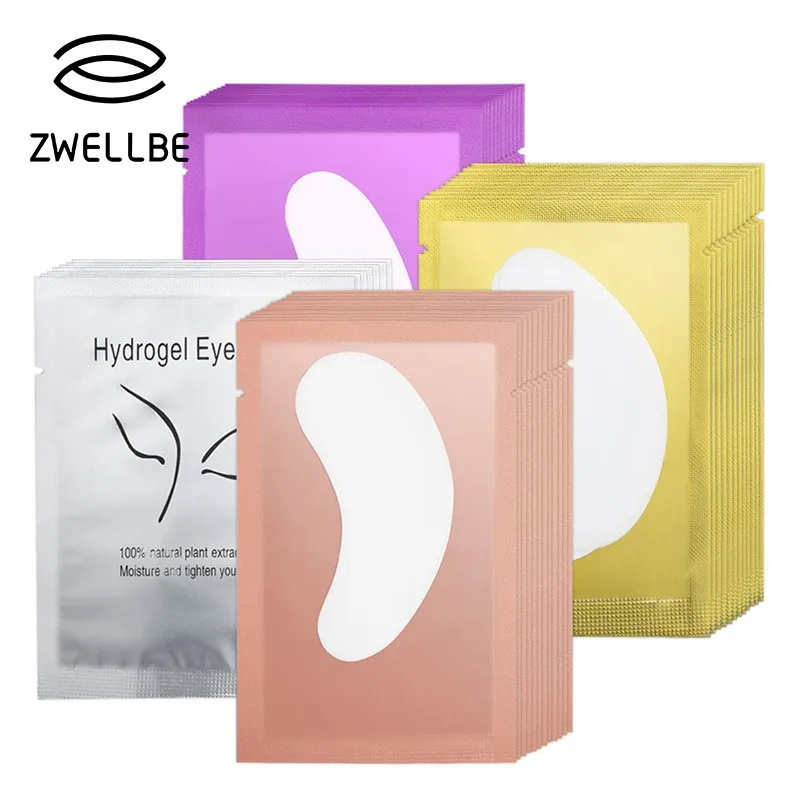 

10 Pairs Eyelash Pad Gel Patch Grafting Eyelashes Under Eye Patches For Eyelash Extension Paper Sticker Wraps Makeup Tools