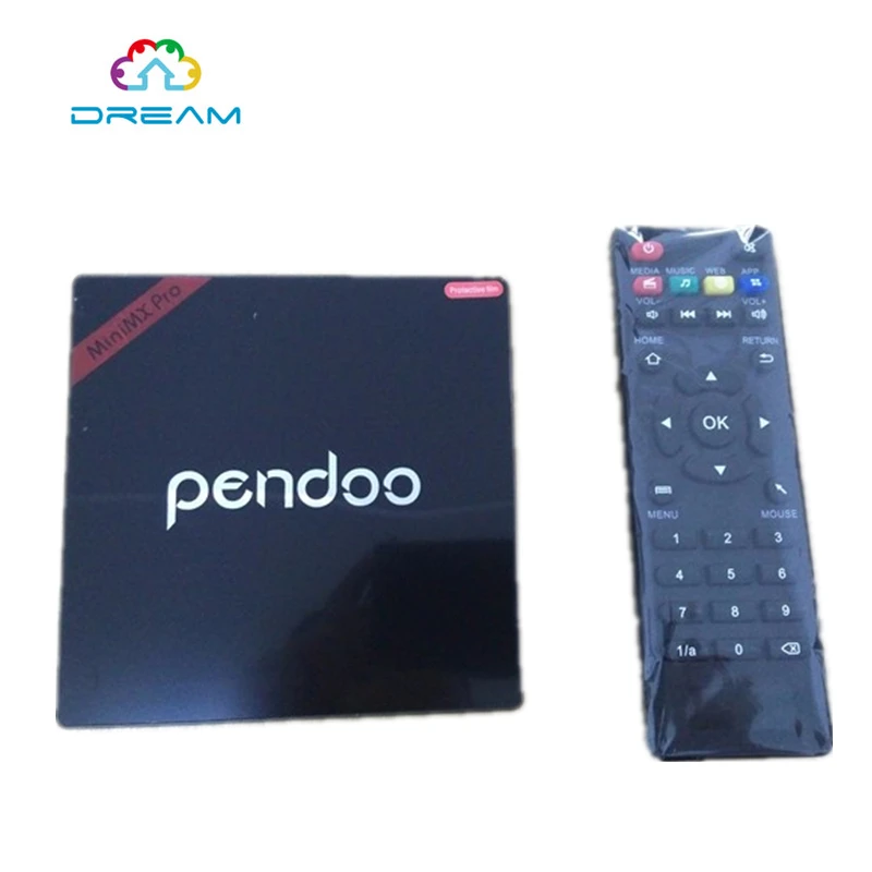 

Mini Mx Pro 2g 16g 16.1 Media Player Pendoo mini mx wifi Amlogic S912 Octa core android tv box Pendoo Set top box