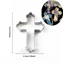 Хэллоуин металлический крест формочка для печенья reposteria для бисквитов и сладкой Обледенение штамп форма для выпечки украшения для кексов украшения торта инструмент