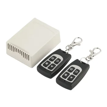 

Wireless 12V 4CH 200M Remote Control Relay Switch Transceiver + Receiver for Annunciator of Family Car Motorcycle Anti-Theft Acc