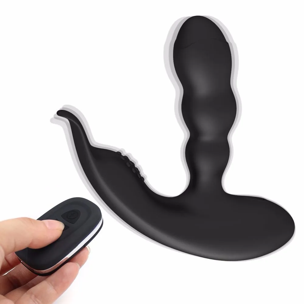 Levett Jonas USB Charging Prostate Massager Wireless Remote Control Prostata Vibrator for Men Anal Sex Toys